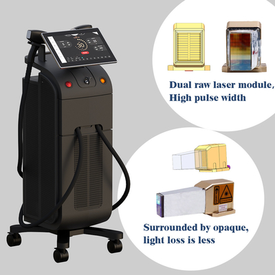 Eficace depilazione con laser a diodo da 755 808 940 1064nm 1600-2400W ad alta potenza