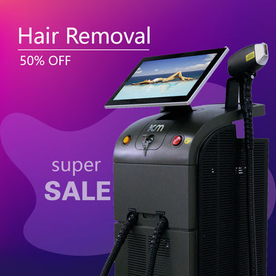 Dispositivo leggero a diodi laser per la rimozione dei peli che offre una tecnologia di raffreddamento rapido, minimizzando il disagio durante le procedure