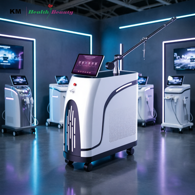 1600w Potenza 1.2j 2.6j 532nm Green Tattoo indolore depilazione Tattoo depilazione Picosecond Laser 1064nm 532nm Machine