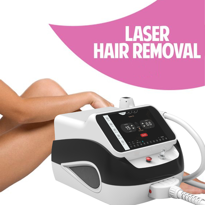 Triple Wave Portable Laser Hair Removal Machine Per Salone Clinic Opzione di lingua inglese