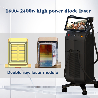 Eficace depilazione con laser a diodo da 755 808 940 1064nm 1600-2400W ad alta potenza