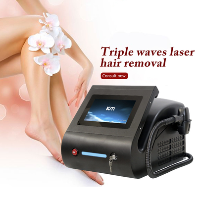 Macchina laser a diodo portatile da 808 nm senza tecnologia Q-Switch