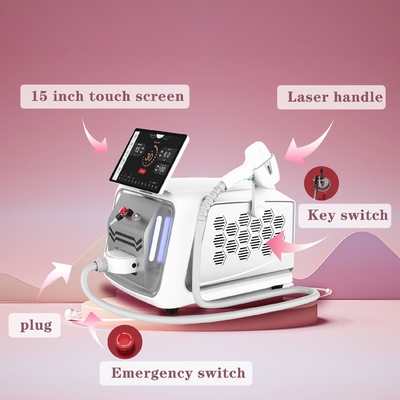 808nm 1064nm 755nm Diode Laser depilazione macchina di bellezza portatile con MDSAP