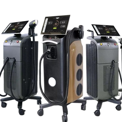 Macchina di depilazione laser a diodo a tre lunghezze d'onda per uso commerciale