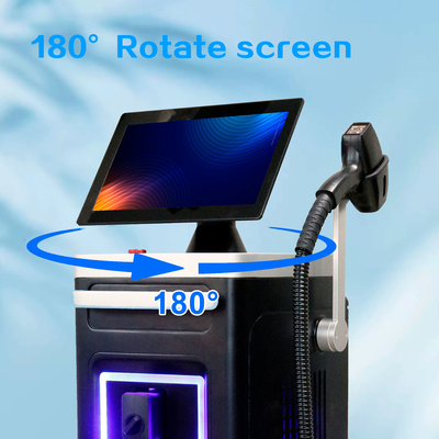 Diode Laser Hair Removal Machine KM 2024 Exchange 6 Size con maniglia ad alta potenza di 3000W