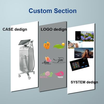 Dispositivo di depilazione laser a diodo con sistema di raffreddamento integrato per ridurre il rossore e il disagio della pelle