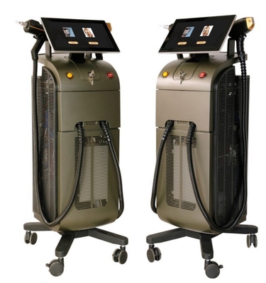 Rimozione del tatuaggio laser ND YAG con interruttore Q per depilazione laser a diodi XL Ice Titanium 808 810nm