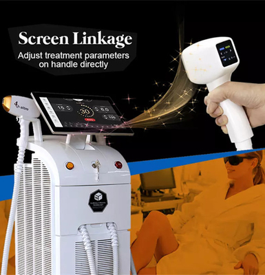 4 lunghezze d'onda diodo laser depilazione macchina 808nm/755 808nm 1064nm con manuale utente