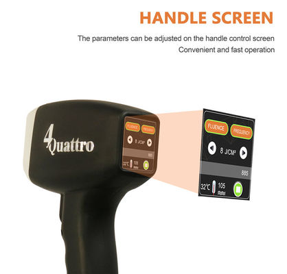 Dispositivo di depilazione laser a diodi di lunghezza d'onda multipla che supporta più toni di pelle e colori di capelli per trattamenti versatili