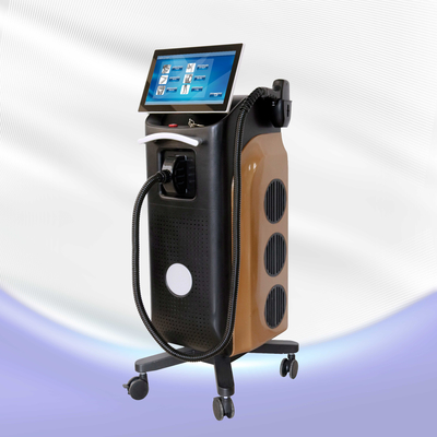 Sistema di super raffreddamento Diodo Laser Machine depilazione Laser Titanio 755/808/1064nm ICE