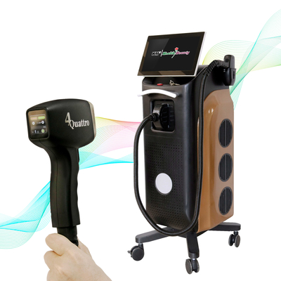 Sistema di super raffreddamento Diodo Laser Machine depilazione Laser Titanio 755/808/1064nm ICE