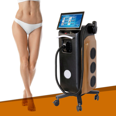 Sistema di super raffreddamento Diodo Laser Machine depilazione Laser Titanio 755/808/1064nm ICE