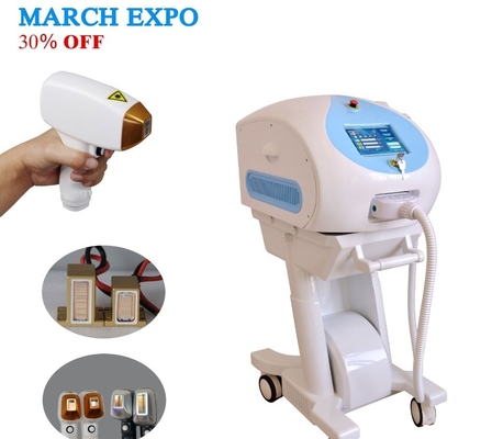 Canada MDSAP Approved Diode Laser Hair Removal Machine 3 lunghezze d'onda 810nm/755nm/1064nm