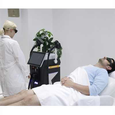 Ghiaccio medico Platino 755nm 808nm 1064nm Laser permanente depilazione 808nm diodo laser