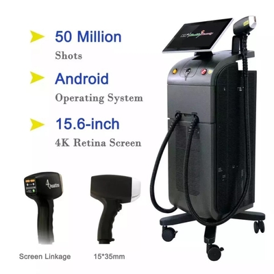 Formazione dettagliata Dispositivo di depilazione laser a diodo a lunghezza d'onda di 15 pollici 4 con touch screen