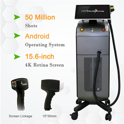 808 755 1064 940nm Laser Ice Hair Removal Machine per un trattamento preciso e mirato