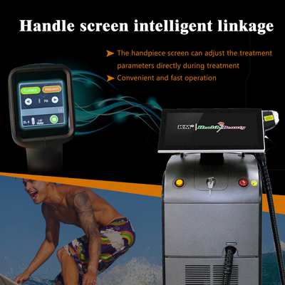 4K Screen Update Titanio / 1600W Diodo laser a tripla lunghezza d'onda per la depilazione permanente