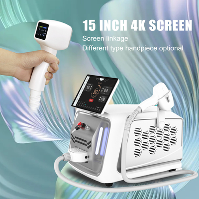 Portatile 810nm Trio Depilation Diode IPL Laser Beauty Machine 3 lunghezze d'onda