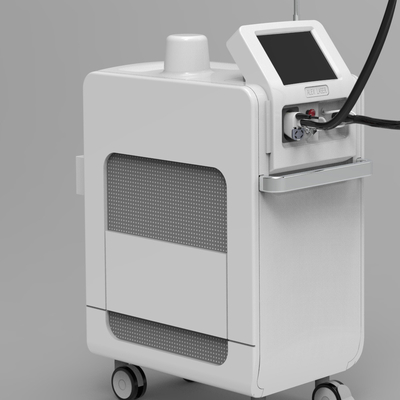 Eliminazione dei capelli a lunga durata Weifang KM 755nm Alexandrite 1064nm ND YAG Laser a lungo impulso