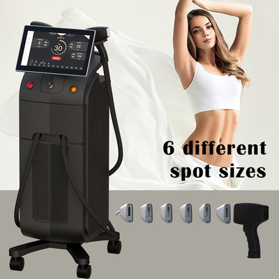 Potente macchina di depilazione laser a diodi 810NM con IPL e ND YAG avanzati