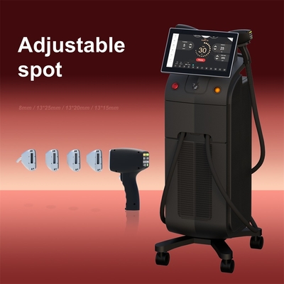 3D 810Nm Laser Hair Removal Machine con servizio personalizzato e dimensione del punto 15 * 27mm