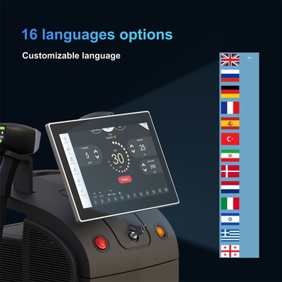 3D 810Nm Laser Hair Removal Machine con servizio personalizzato e dimensione del punto 15 * 27mm