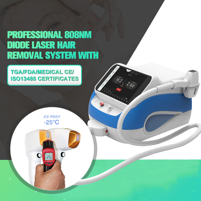Una maniglia laser a diodo 808nm Prezzi sconto Macchina per la depilazione del corpo per donne
