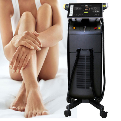 Titanio Platino 3 onde 755 808 1064nm Diodo Laser Machine Trattamento energetico