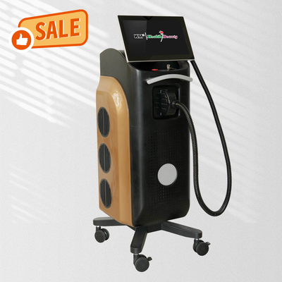 Dispositivo di depilazione laser a diodo da 800 - 1600 W 3 onde 808nm 755nm 1064nm