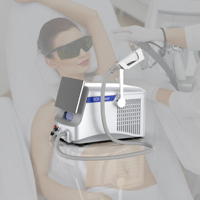 Dispositivo di depilazione laser a diodo di fibre accoppiate stazionario 1-400 ms Opzione