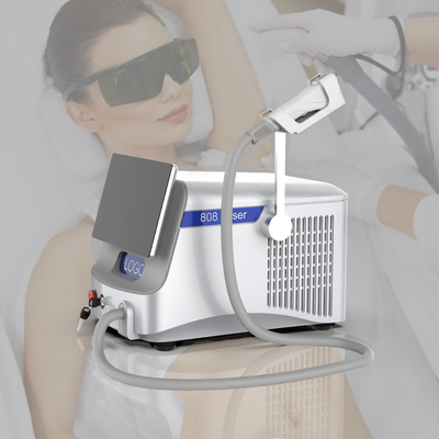 Dispositivo di depilazione laser a diodo di fibre accoppiate stazionario 1-400 ms Opzione