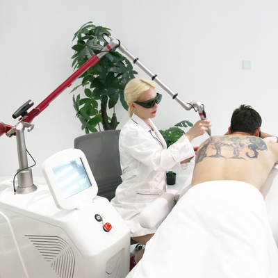 1064nm Q Switched Nd Yag Laser Picosecond Tattoo Removal Machine Stile stazionario