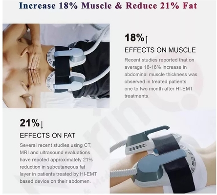 Macchina di stimolazione muscolare elettromagnetica non invasiva RF Slim Beauty Machine 5000W Per la perdita di peso