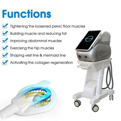 Macchina per dimagrimento commerciale EMS con schermo sensoriale da 10 pollici per saloni di bellezza / spa