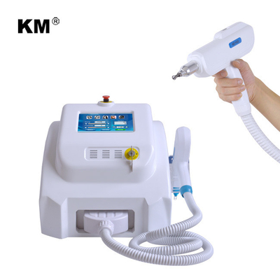 Macchina laser portatile Q Switch ND Yag 1500W Con 8.4 touch screen