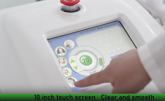 White Shell IPL Laser depilazione macchina per il ringiovanimento della pelle
