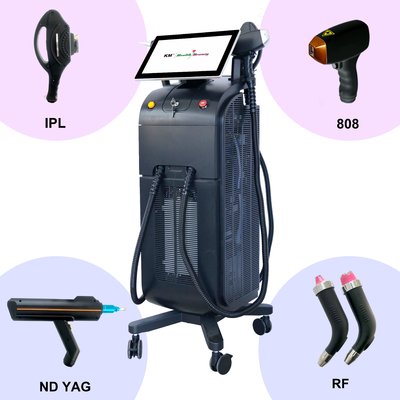 755nm 808nm 1064nm Diode Laser depilazione e macchina di rimozione del tatuaggio