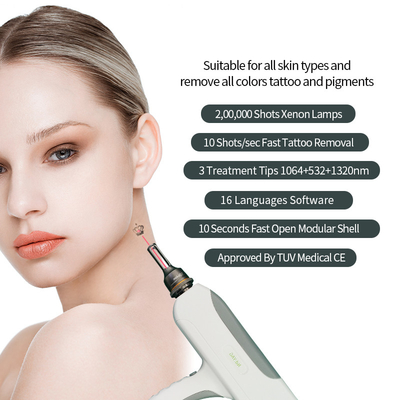 4 in 1 Multifunzionale Cosmetica Laser Machine depilazione per uso commerciale