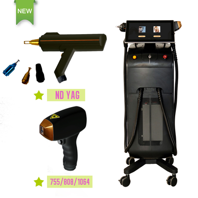 4 in 1 Multifunzionale Cosmetica Laser Machine depilazione per uso commerciale