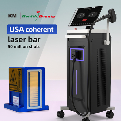 Temperatura di cristallo 0-5C Laser depilazione macchina con 808nm lunghezza d'onda