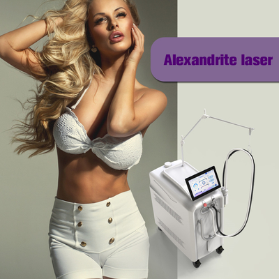 Macchina permanente del laser di depilazione del laser condotto a fibra di raffreddamento ad azoto dell'alessandrite 1064nm ND YAG di impulso lungo 2 In1