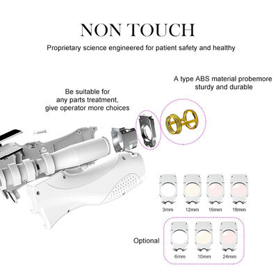 Dispositivo laser compatto in alexandrite con raffreddamento avanzato e frequenza variabile per un'esperienza confortevole del paziente